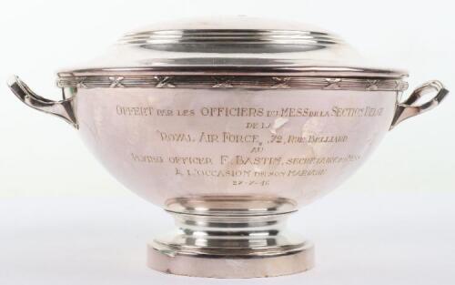 Presentation Belgium and RAF Officers Mess Tureen