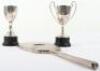 RAF Silver Trophies and Dressing Table Mirror - 8