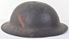 British WW1 Mk1 Pattern Combat Helmet with Battalion Insignia - 4
