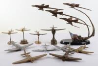 Desk Models of Fighter Aircraft