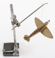 WW2 RAF Instrument with Model Aircraft