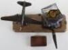 Desk Aeroplane Writing Ornament - 3