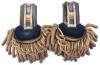 Scarce Victorian Royal Naval Artillery Volunteers Officers Full Dress Epaulettes - 7