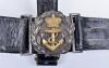 Scarce Victorian Royal Naval Artillery Volunteers Officers Undress Belt - 2