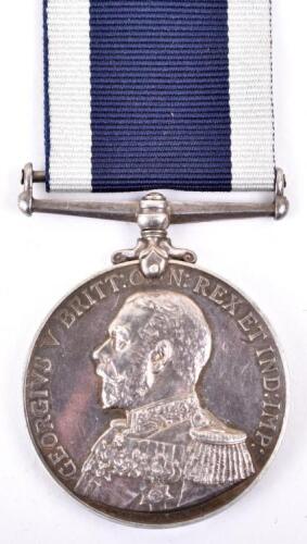 George V Royal Naval Long Service Good Conduct Medal HMS Vivid