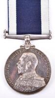 George V Royal Naval Long Service Good Conduct Medal HMS Vivid