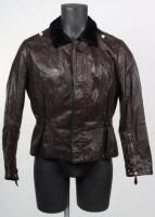 WW2 Style German Luftwaffe Fighter Pilots Leather Flight Jacket