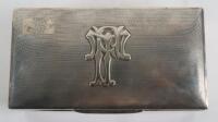 WW2 Silver Cigarette Box of Polish Armed Forces Interest