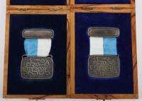 2x Sterling Silver Medals - Reviving the Ancient Soil of Israel