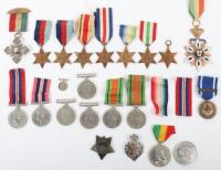 Grouping of WW2 British Campaign Medals