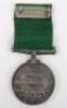 Edward VII Volunteer Force Long Service Medal 1st Volunteer Battalion Somerset Light Infantry - 3