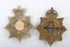 * South Staffordshire Regiment and Cheshire Regiment Other Ranks Helmet Plates - 2