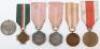 6x Polish Republic Military Medals - 2