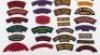 * Selection of Canadian Regimental Cloth Shoulder Titles - 2