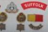 WW2 Suffolk Regiment Badge Grouping - 3