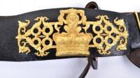 Rare Victorian Royal Company of Archers Queens Bodyguard for Scotland Undress Belt