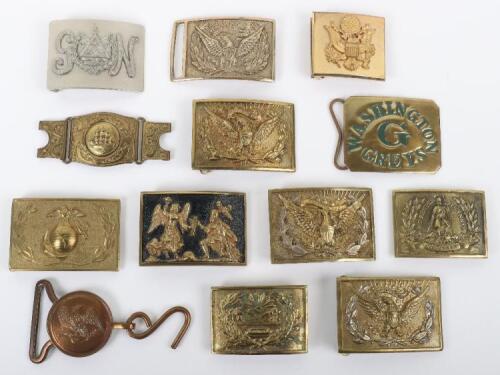 Selection of American Military Belt Buckles