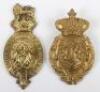 2x Brass Horse Martingale Badges