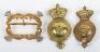 2x Brass Horse Martingale Badges