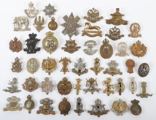 46x Restrike British Regimental Cap Badges
