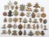 46x Restrike British Regimental Cap Badges
