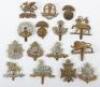 15x British Infantry Regiment Cap Badges