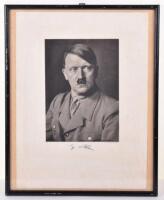 Framed Hoffmann Photograph of Adolf Hitler