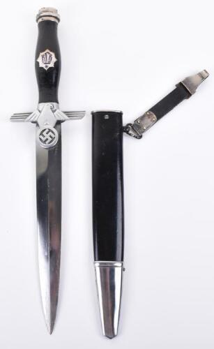 Third Reich Reichs Luftschutzbund (RLB) 1st Pattern Mans Dress Dagger by Paul Weyersberg & Co Solingen