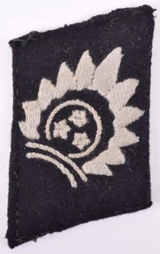 WW2 German 15th Waffen-SS Grenadier Division Tunic Collar Tab