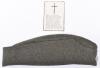 WW2 German SS-VT M-34 Side Cap Attributed to SS-Rottenfuhrer Killed in Action of the Eastern Front 25th April 1943 - 4