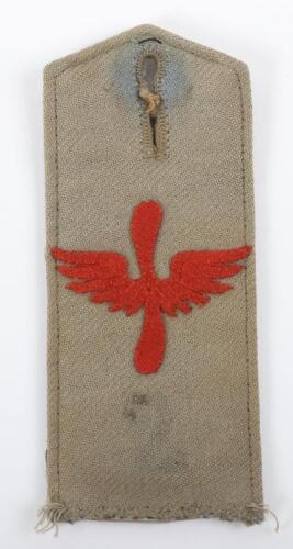 WW1 German Air Service Field Grey Tunic Shoulder Strap