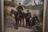 Fine Oil on Wood Painting of a Military Scene from the Franco Prussian War of 1870 - 2