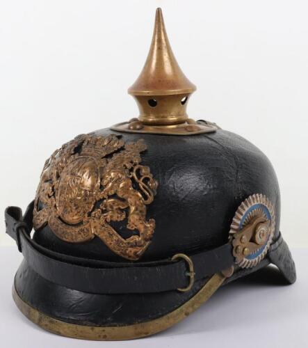 Imperial German Bavarian Other Ranks Pickelhaube