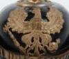 WW1 1915 Model Prussian Officers Pickelhaube with Original Trench Cover - 7