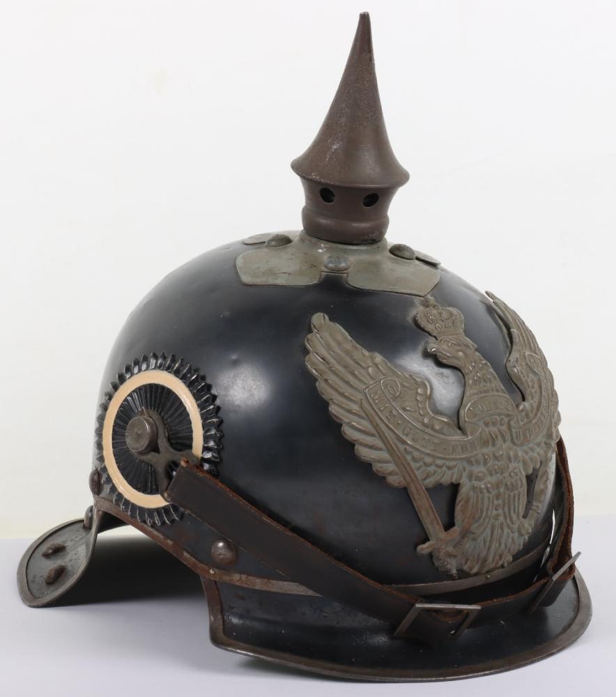 WW1 German 1915 Jager Zu Pferde Enlisted Ranks Pickelhaube / Helmet