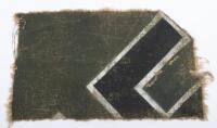 Fabric Swastika Section from WW2 German Aircraft