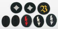 8x WW2 German Army Trade / Rank Insignia