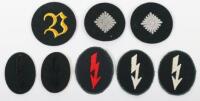 8x WW2 German Army Trade / Rank Insignia