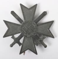 Third Reich War Service Cross 1st Class with Swords by Wilhelm Deumer