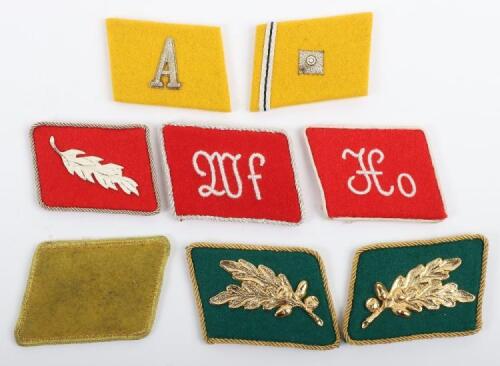 Grouping of German Political and Civilian Organisation Collar Patches