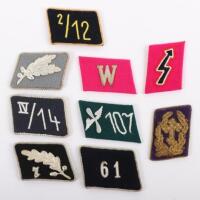 Selection of German Collar Patches