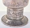 Rare Third Reich Luftwaffe Silver Honour Goblet (Ehrenpokal) and Document Grouping - 4