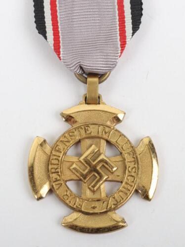 Third Reich Luftschutz Decoration 1st Class by Steinhauer & Luck