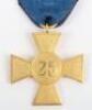 Third Reich Luftwaffe 25 Year Service Cross - 4