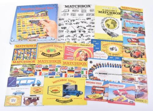 Quantity Of Matchbox Models Catalogues/Leaflets