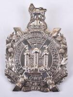 Post 1902 Kings Own Scottish Borderers Officers Glengarry Badge