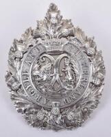 Fine Quality Argyll & Sutherland Highlanders Officers Glengarry Badge