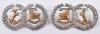 Fine Quality Pair of Argyll & Sutherland Highlanders Officers Collar Badges