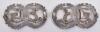 Fine Quality Pair of Argyll & Sutherland Highlanders Officers Collar Badges - 2