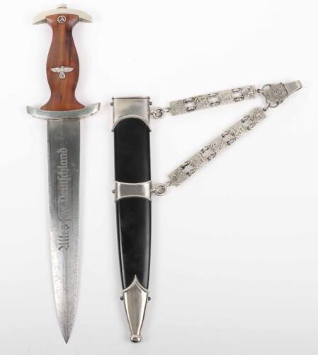 Third Reich NSKK Leaders Dress Dagger by Anton Wingen